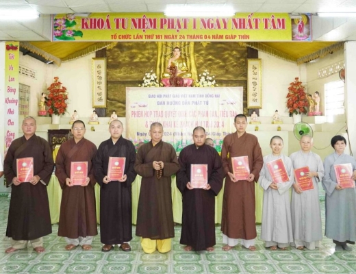 Đồng Nai: Ban Hướng dẫn Phật tử tỉnh triển khai tổ chức hội trại và trao quyết định các phân ban