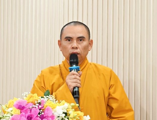 Thượng tọa Thích Nhuận Nghĩa: Nhờ an ninh xử lý việc mạng xã hội quấy sai sự thật
