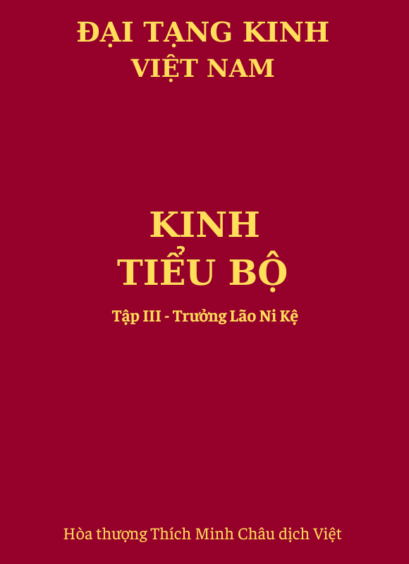 Kinh Tiểu Bộ - Tập III - Trưởng Lão Ni Kệ