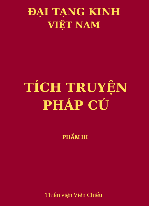 Tích truyện Pháp Cú - Phẩm III